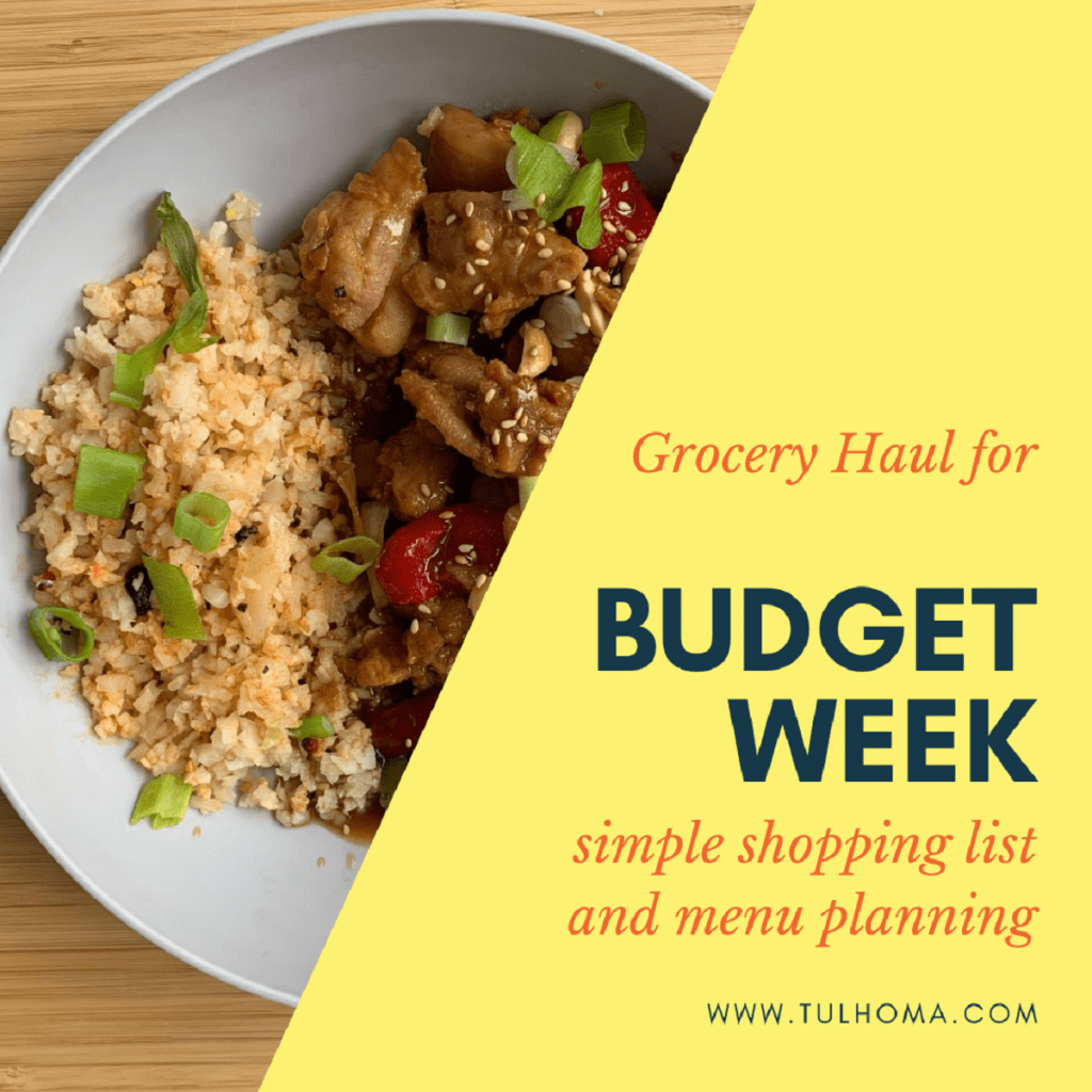 Budget Week Grocery Haul&nbsp;#2